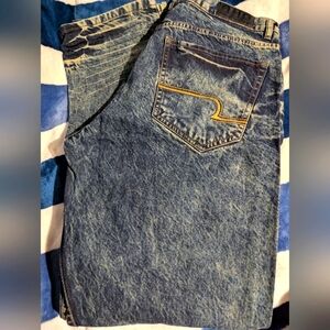 AHP Relaxed Fit Blue Jeans Size 40